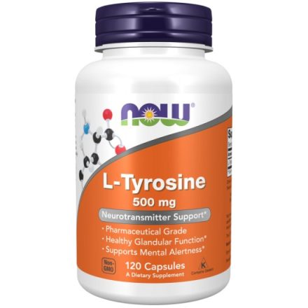 NOW L-Tyrozin 500 mg (Tirozin) 120