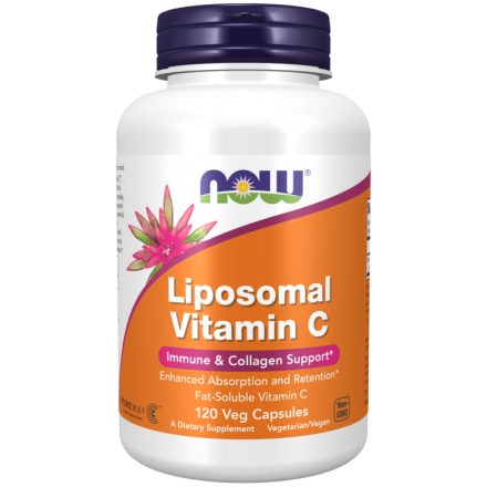 NOW Liposomal Vitamin C 1000mg 120 Veg Capsules