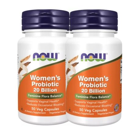 NOW Women's Probiotic Női probiotikum 2x50 db kapszula