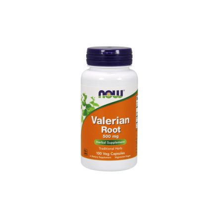 NOW Valerian Root 500mg 100 kapszula Valeriana gyökér